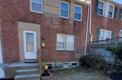 3 beds and 1 bath.  The home has lovely hardwood floors in the living