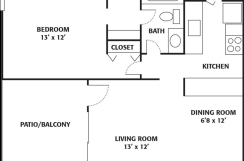 Balcony, Laundry Facilities, Walk in closets