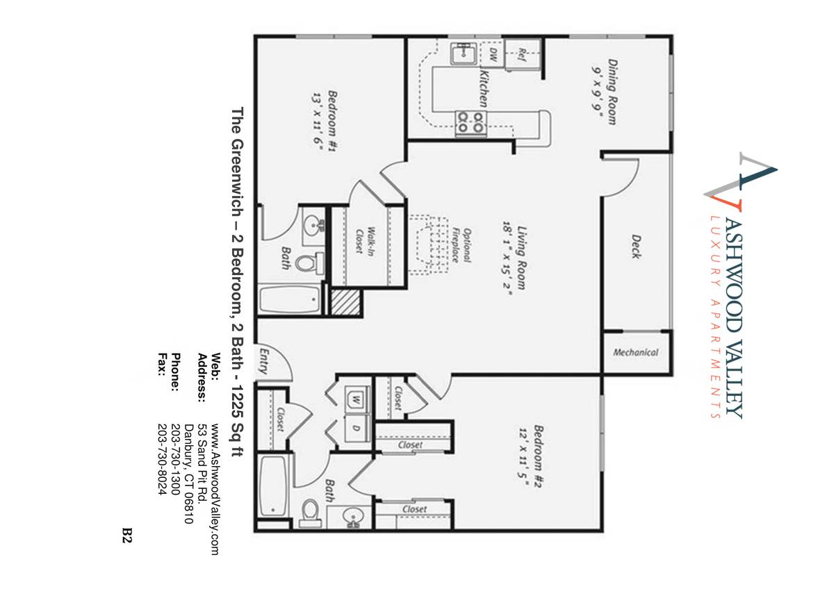 Two Bedroom For Rent - Ashwood Valley Apartments