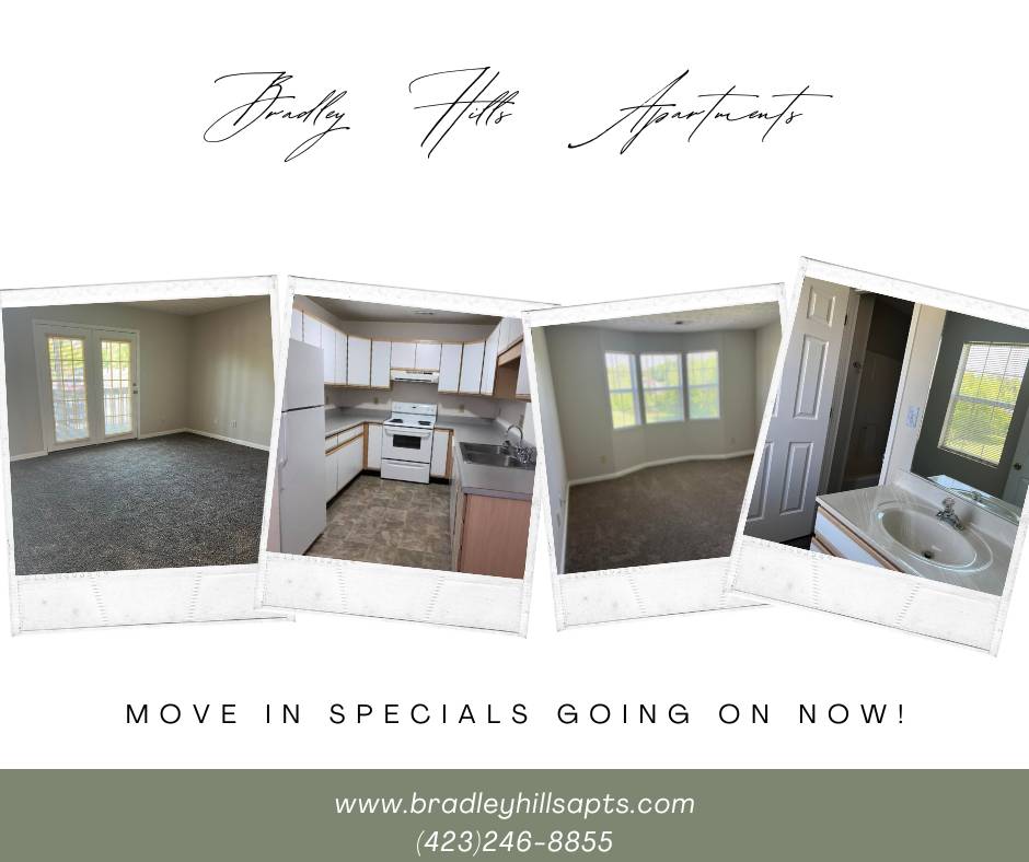 Three bedroom move in ready at Bradley Hills Apartments