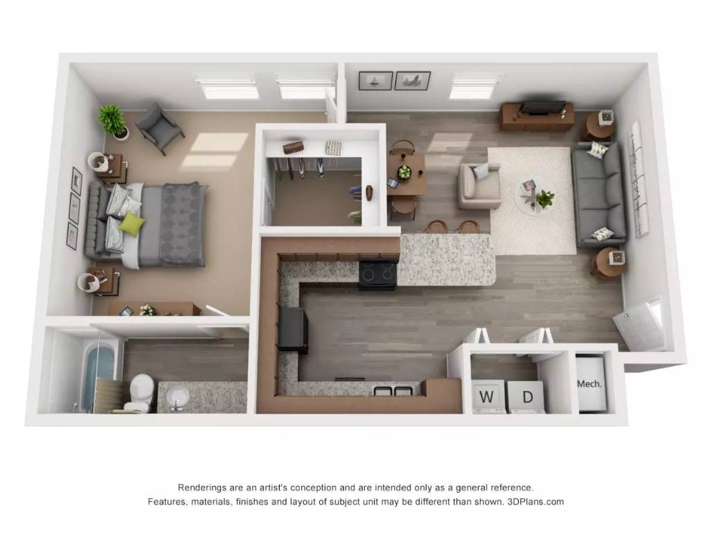 1 Bedroom Maple apartment - First Floor!